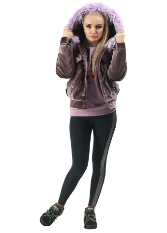 Фиолетовая демисезонная куртка Matkovska Design