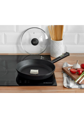 Чавунна сковорода Optima-Black 240 х 40 мм Brizoll (255190742)