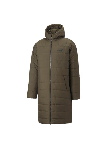 Зелена демісезонна пальто essentials+ padded coat men Puma