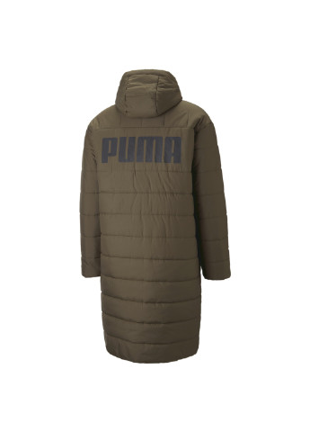 Зелена демісезонна пальто essentials+ padded coat men Puma