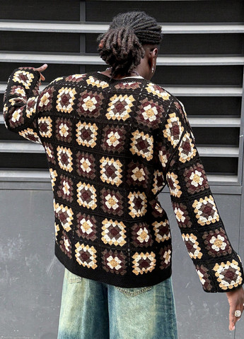 Комбінований демісезонний джемпер джемпер SHEIN