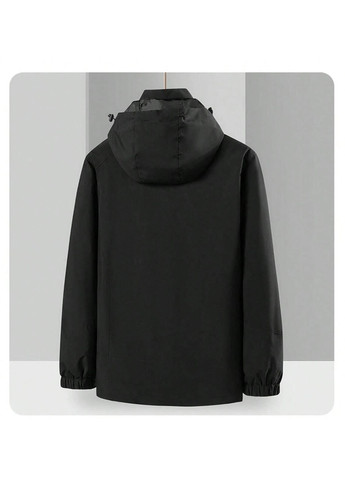 Чорна демісезонна куртка SHEIN