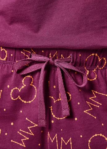 Сливова всесезон піжама (лонгслів, штани) лонгслів + брюки Disney