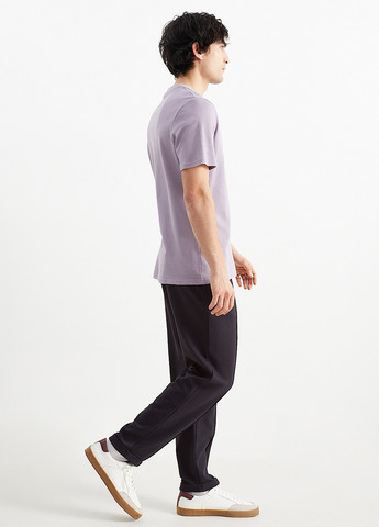 Темно-синие кэжуал демисезонные зауженные брюки C&A