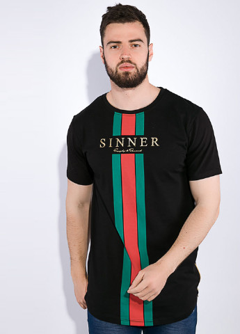 Черная футболка Time of Style