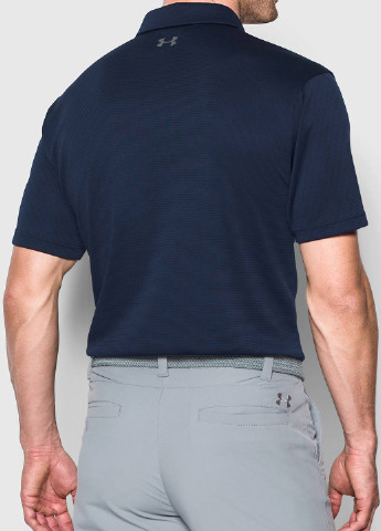 Темно-синяя футболка-поло для мужчин Under Armour