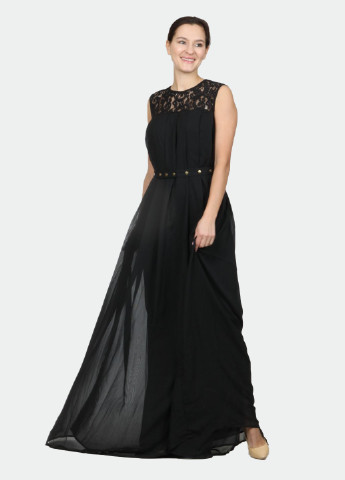Чорна кежуал плаття, сукня Enna Levoni однотонна
