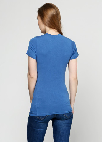 Синяя летняя футболка Dakine