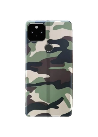 Шкіряний чохол (книжка) Classy для Google Pixel 5 Camouflage (is_00000040348_11) Epik (250500326)