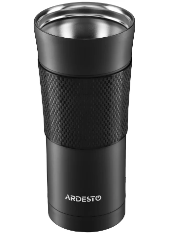 Термочашка To Go 0,45 л нержавіюча сталь, чорний Ardesto (252788099)