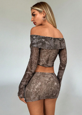 Костюм (топ, спідниця) SHEIN (343316456)