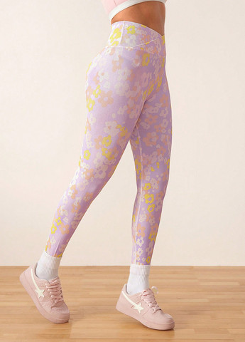 Светло-розовые демисезонные леггинсы SHEIN