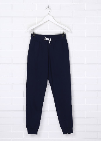 Темно-синие спортивные демисезонные брюки джоггеры H&M