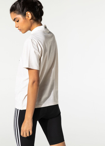 Светло-бежевая демисезон футболка adidas