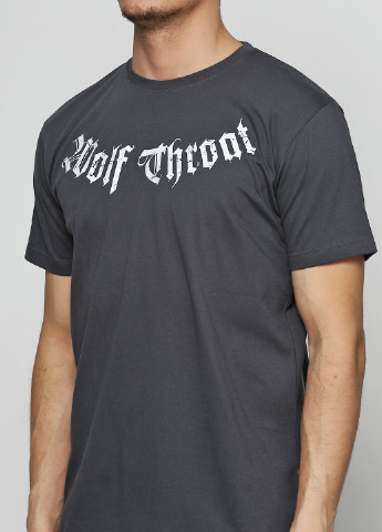Темно-серая футболка с коротким рукавом Dobermans Aggressive