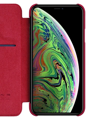 Шкіряний чохол (книжка) Qin Series для Apple iPhone 11 Pro (5.8 ') Червоний (is_00000031752_3) Nillkin (229727951)