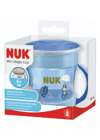 Поильник-непроливайка Evolution Mini Magic 160 мл Синій NUK (252157758)