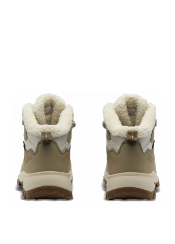 Зимние ботинки хайкеры Jack Wolfskin с тиснением из искусственного нубука, тканевые