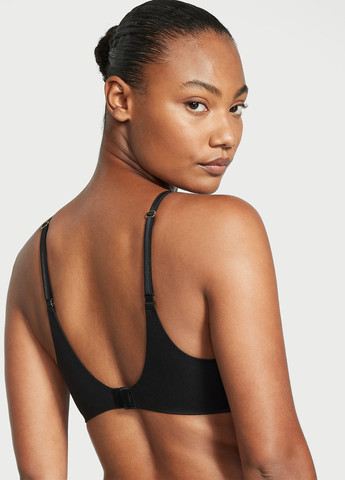Чорний бюстгальтер Victoria's Secret з кісточками поліамід