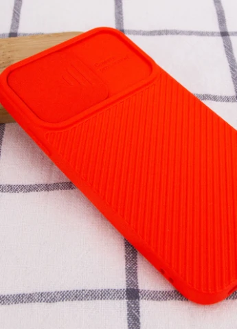 Чехол Camshield Square TPU со шторкой для камеры для Apple iPhone XS Max (6.5') Красный (is_00000042554_5) Epik (229728207)