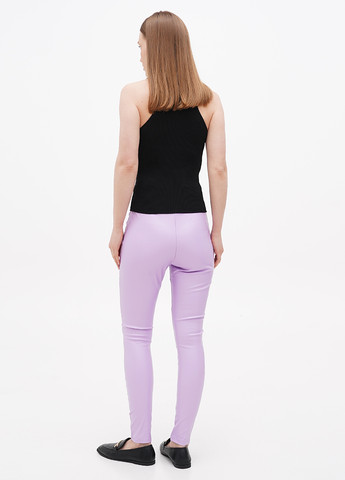 Фиолетовые кэжуал демисезонные зауженные брюки Boohoo