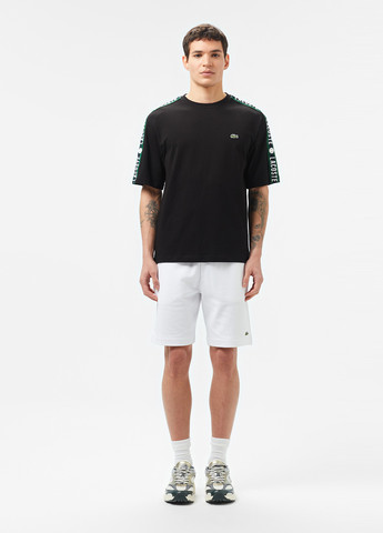 Черная футболка Lacoste