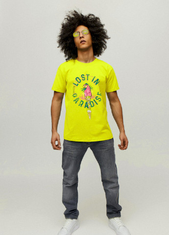 Жовта футболка чоловіча YAPPI