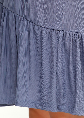 Серо-голубое кэжуал платье Minimum