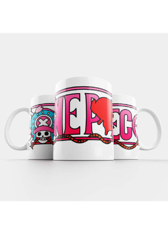 Чашка Fan Girl лого ванпис большой куш - one piece 330 мл (254914832)