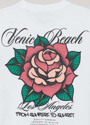 Белая футболка H&M