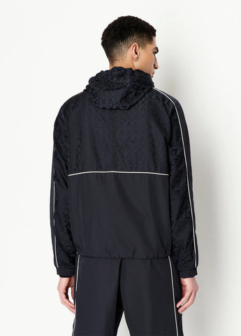 Чорна демісезонна вітровка Armani Exchange