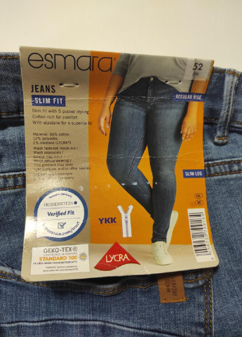 Синие джинсы женские батал esmara германия Livergy