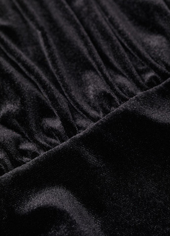 Чорна кежуал плаття кльош H&M однотонна