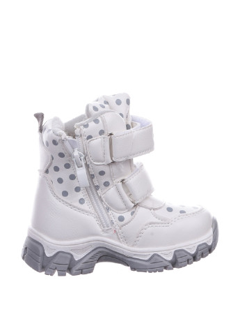Белые спортивные зимние ботинки Clibee