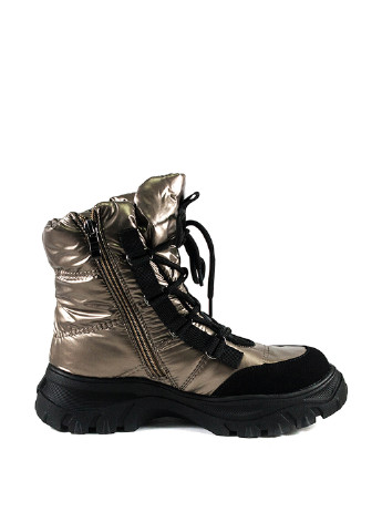 Зимние ботинки Prima d'Arte со шнуровкой тканевые