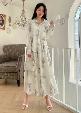 Костюм (рубашка, юбка) SHEIN (325400557)
