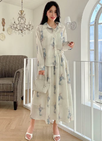 Костюм (рубашка, юбка) SHEIN (325400557)