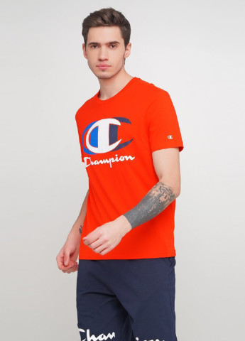Червона футболка Champion Crewneck T-Shirt