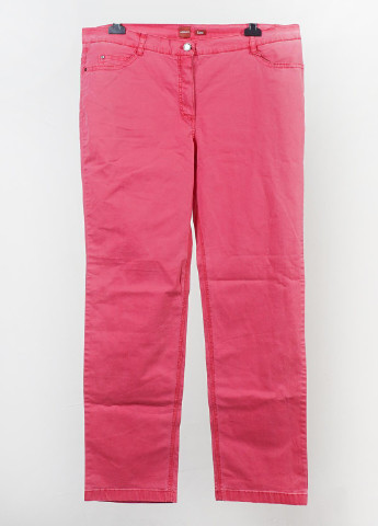 Розовые кэжуал демисезонные брюки Olsen