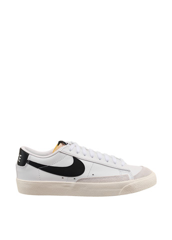 Чорно-білі осінні кросівки dc4769-102_2024 Nike Blazer Low '77