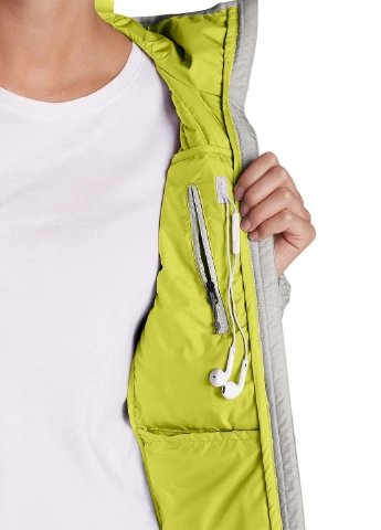 Серый зимний Пуховик Eddie Bauer