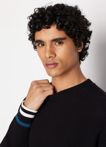 Чорний демісезонний джемпер джемпер Armani Exchange