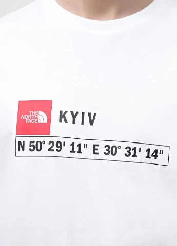 Біла футболка The North Face