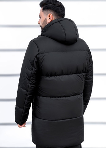 Черный зимний Пуховик Sun's House