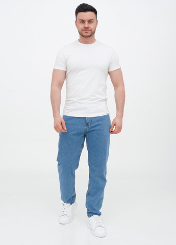 Синие демисезонные прямые джинсы Trend Collection