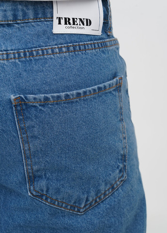 Синие демисезонные прямые джинсы Trend Collection