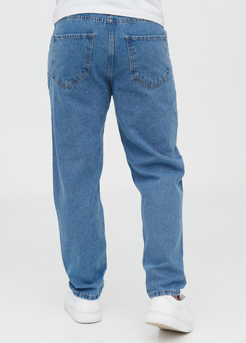 Синие демисезонные прямые джинсы Trend Collection