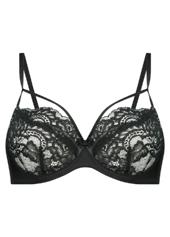 Чорний бюстгальтер Hunkemoller з кісточками поліамід