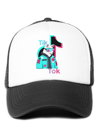 Кепка Тракер детская Волк ТикТок (Wolf TikTok) (33404-1645) MobiPrint (220824585)