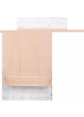 Полотенце MirSon банное №5005 SoftNess Ivory 100x150 см (2200003181234) No Brand молочный